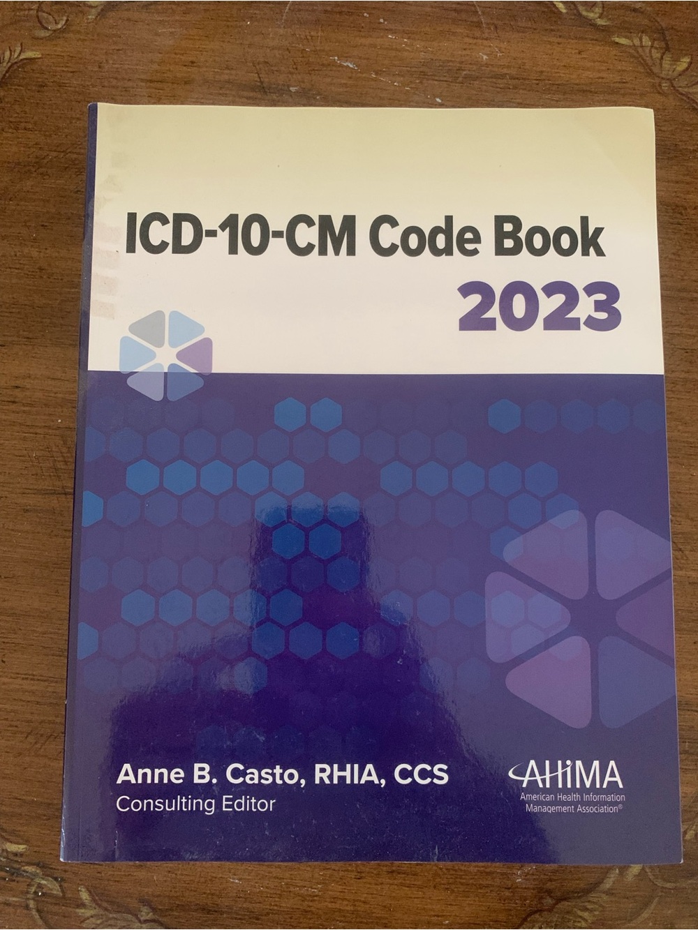ICD-10-CM Code Book 2023 - Purple and White